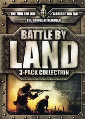 Battle by Land Movie Collection (Bridge At Remagen / Bridge Too Far / Thin Red Line) (Boxset)