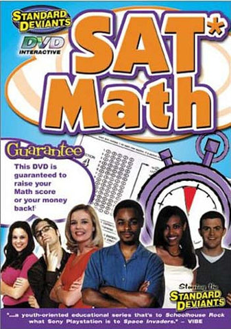 Standard Deviants - SAT Math DVD Movie 