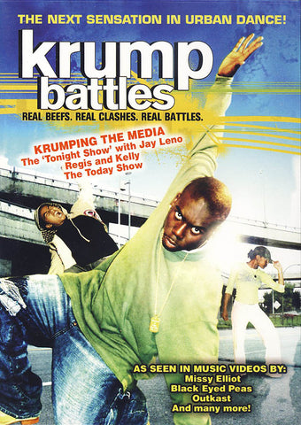 Krump Battles DVD Movie 