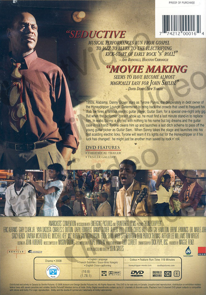 Honeydripper on DVD Movie