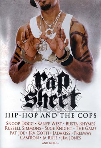 Rap Sheet - Hip Hop And The Cops DVD Movie 