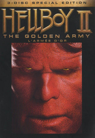 Hellboy II - The Golden Army (3 Disc Special Edition) (Bilingual) DVD Movie 