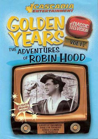 Golden Years of Classic Television - The Adventures Of Robin Hood Vol.1 DVD Movie 