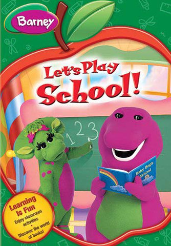 Barney - Let's Play School DVD Movie 