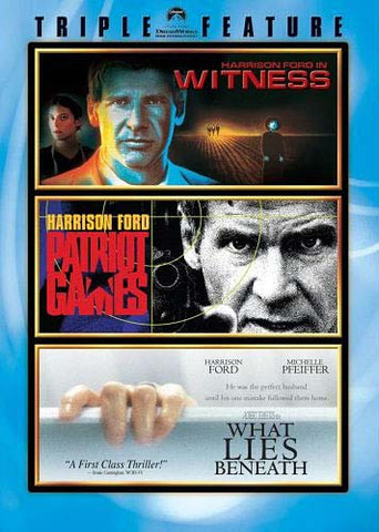 Witness/Patriot Games/What Lies Beneath (Harrison Ford Triple Feature) DVD Movie 