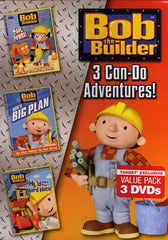 Bob The Builder - 3 Can-Do Adventures! (Boxset)
