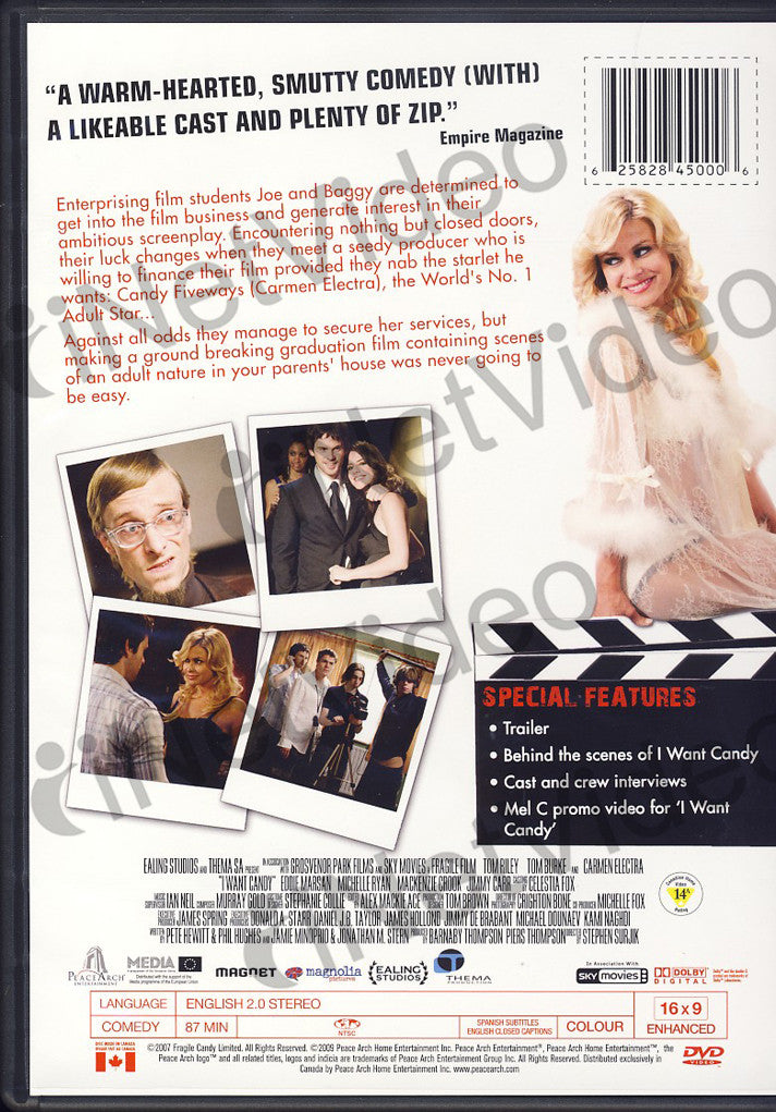 I Want Candy on DVD Movie