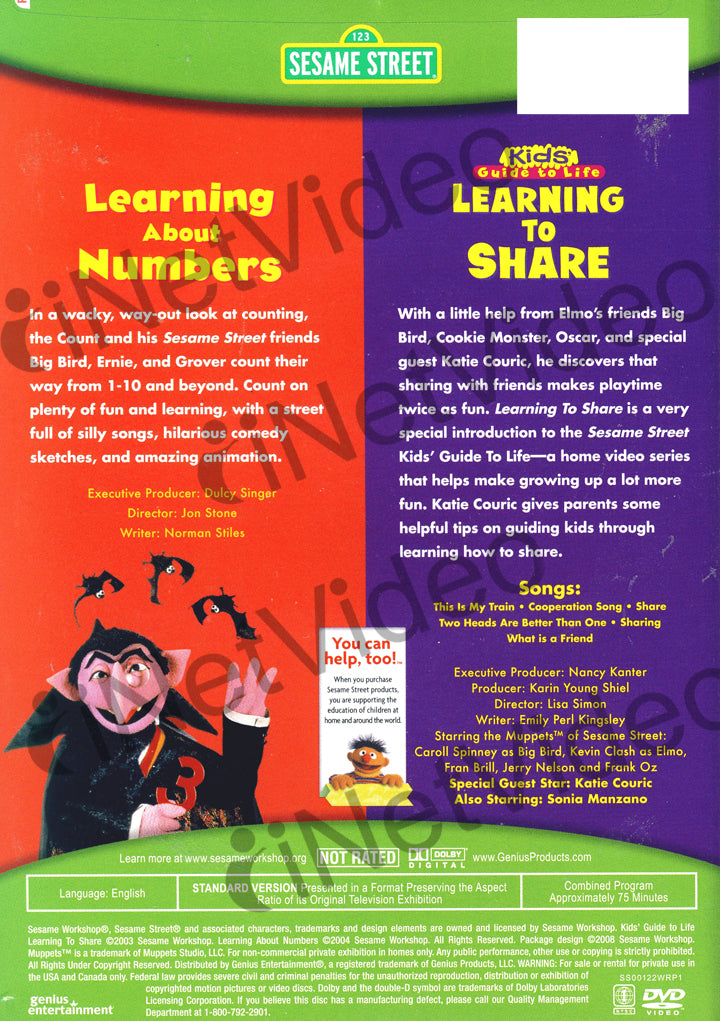 Learning To Share Sesame Street Learning To Share