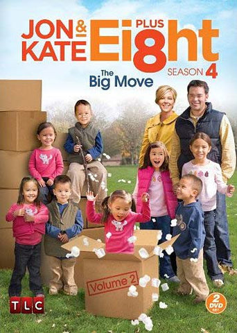 Jon And Kate Plus 8 - Season 4 - Volume 2 - The Big Move (Boxset) DVD Movie 