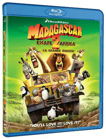 Madagascar - Escape 2 Africa (Blu-ray) (Bilingual) BLU-RAY Movie 