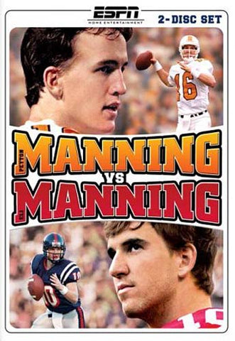 Manning Vs Manning DVD Movie 