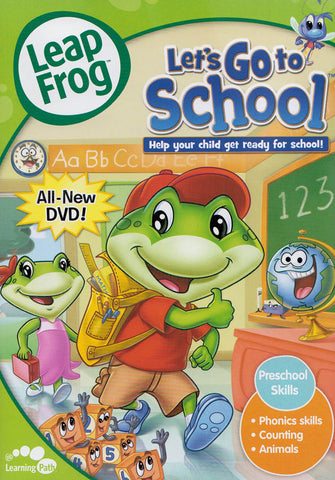 Leap Frog - Let s Go to School (Help Your Child Get Ready For School) DVD Movie 