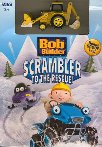 Bob The Builder - Scrambler to the Rescue (Bonus Scoop Toy!) (Boxset) DVD Movie 