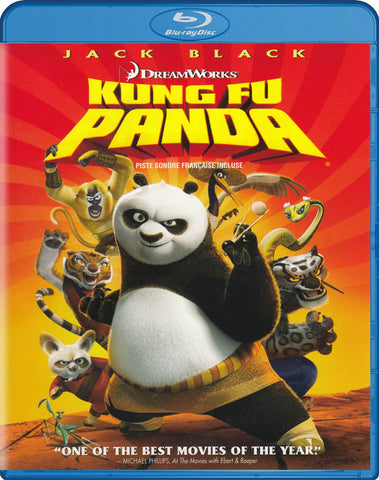 Kung Fu Panda (Red Cover) (Blu-ray) (Bilingual) BLU-RAY Movie 