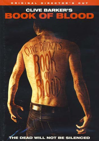Book of Blood (Clive Barker's) (Original Director's Cut) DVD Movie 
