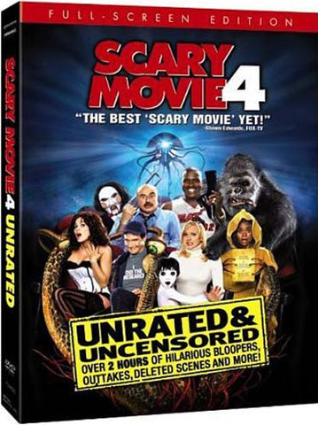 Scary Movie 4 (Unrated And Uncensored) (Full Screen Edition) DVD Movie 