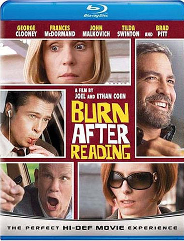Burn After Reading (Blu-ray) BLU-RAY Movie 