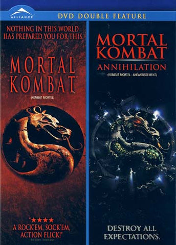 Mortal Kombat / Mortal Kombat - Annihilation (Double Feature) (Bilingual) DVD Movie 