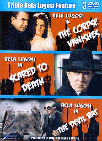 The Corpse Vanishes / Scared To Death / The Devil Bat (Boxset) DVD Movie 