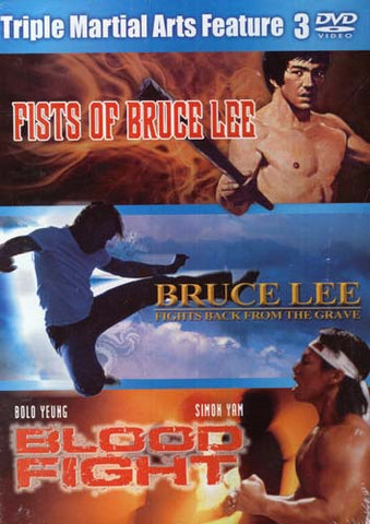 Fists Of Bruce Lee / Bruce Lee Fights Back From The Grave / Blood Fight (Boxset) DVD Movie 
