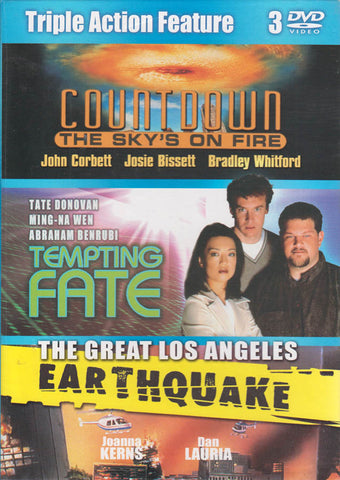 Countdown - The Sky's On Fire / Tempting Fate / The Great Los Angeles Earthquake (Boxset) DVD Movie 