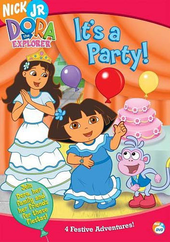 Dora the Explorer - It's A Party! DVD Movie 