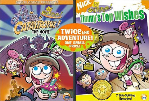The Fairly Odd Parents - Abra-Catastrophe! The Movie / Timmy s Top Wishes (2 Pack) (Boxset) DVD Movie 