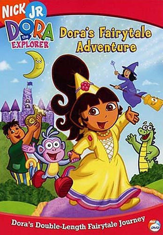 Dora The Explorer - Fairytale Adventure (with Free Book) DVD Movie 