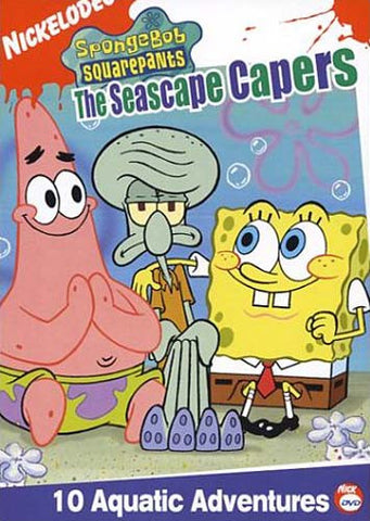Spongebob Squarepants - The Seascape Capers DVD Movie 