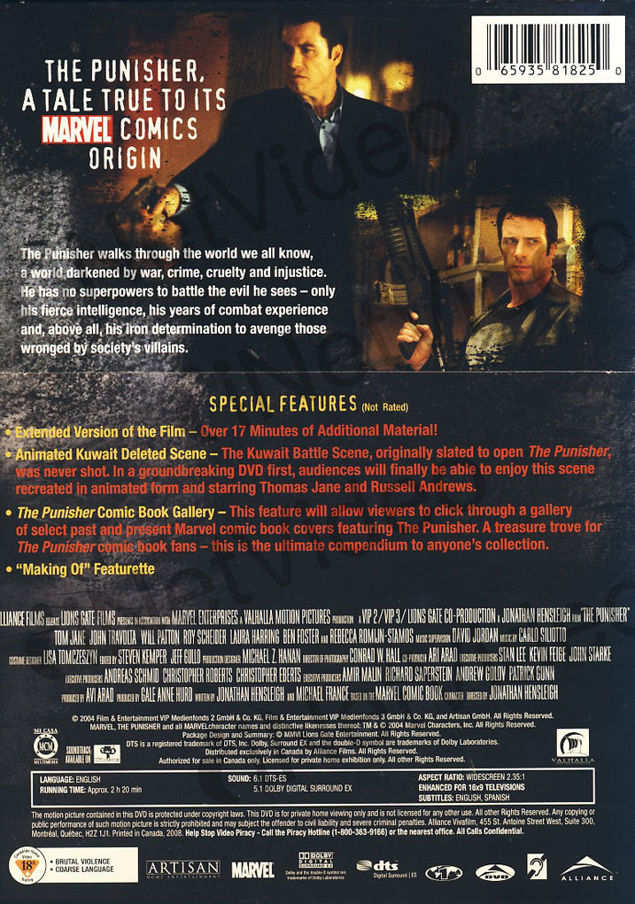 Examining The Punisher: Extended Cut (2004) – The Action Elite