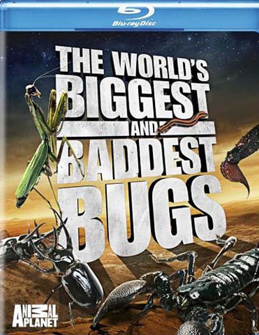 The World's Biggest and Baddest Bugs (Blu-ray) BLU-RAY Movie 
