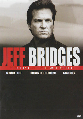 Jeff Bridges Triple Feature (Jagged Edge / Scenes of the Crime / Starman) DVD Movie 