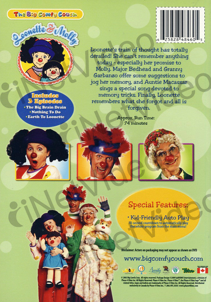 Big Comfy Couch And on DVD Movie