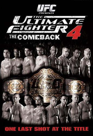 The Ultimate Fighter - 4 - The Comeback (Boxset) DVD Movie 