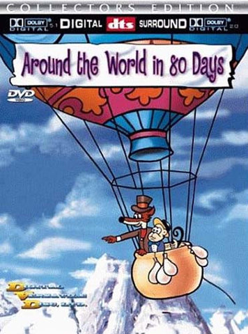 Around The World In 80 Days (Animated Version) DVD Movie 