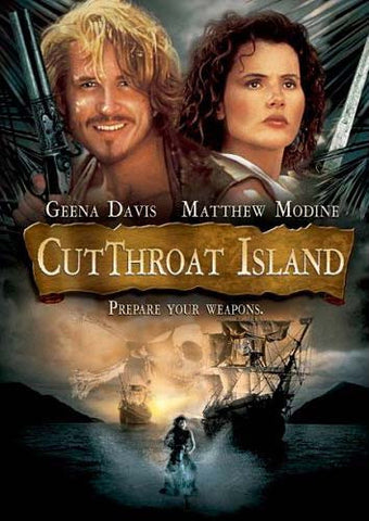 Cutthroat Island (Keepcase) DVD Movie 