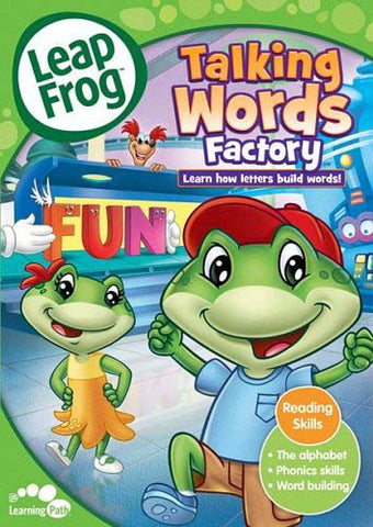 Leap Frog - Talking Words Factory (Reading Skills) (ALL) DVD Movie 