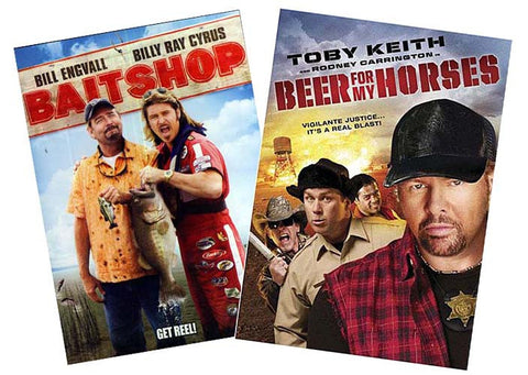 Bait Shop / Beer for My Horses (2 Pack) DVD Movie 