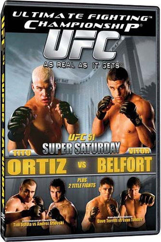 UFC (Ultimate Fighting Championship) 51 - Super Saturday DVD Movie 