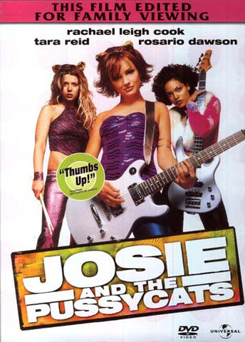 Josie And The Pussycats (PG Version) DVD Movie 