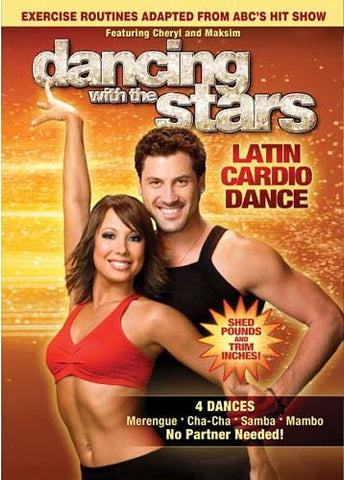 Dancing With The Stars - Latin Cardio Dance DVD Movie 