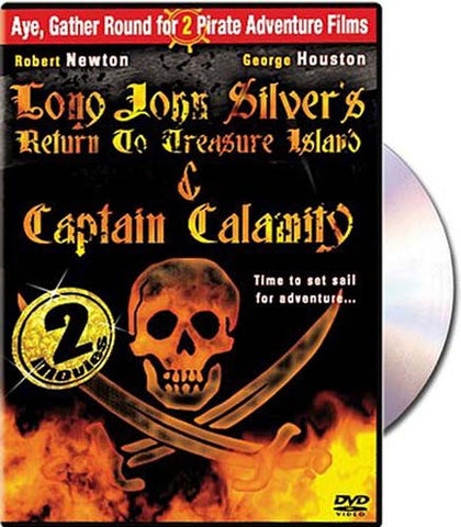 Long John Silver s Return to Treasure Island / Captain Calamity DVD Movie 