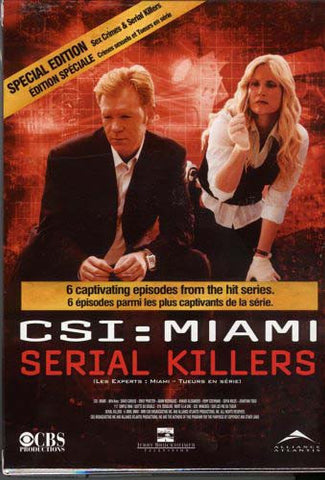CSI - Miami Serial Killers/Sex Crimes (Special Edition) (Boxset) (Bilingual) DVD Movie 
