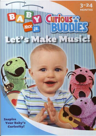 Baby Nick Jr. - Curious Buddies - Let's Make Music! DVD Movie 