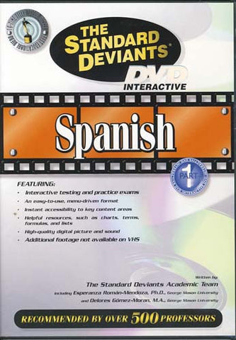 The Standard Deviants - Spanish - Part 1 DVD Movie 