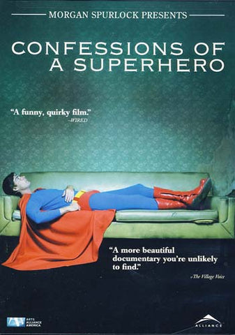 Confessions of a Superhero DVD Movie 