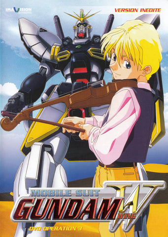 Mobile Suit Gundam Wing - Operation 3 (French) DVD Movie 