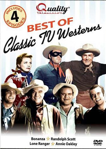 The Best of Classic TV Westerns (Bonanza/Randolph Scott/The lone Ranger/Annie Oakley) DVD Movie 