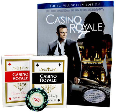Casino Royale (2-Disc Full Screen Edition) (With Poker Set) (Boxset) (James Bond) DVD Movie 