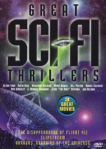Great SciFi Thrillers (The Disappearance Of Flight 412/Slipstream/Abraxas, Guardian Of The Universe) DVD Movie 